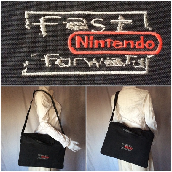 Nintendo Other - Vintage 1995 Nintendo Fast Forward Crossbody Bag